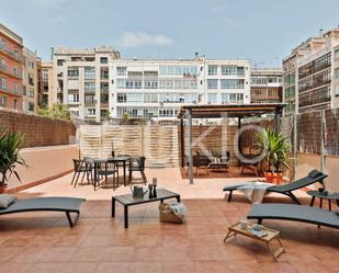 Terrace of Apartment to rent in  Barcelona Capital  with Air Conditioner, Heating and Terrace