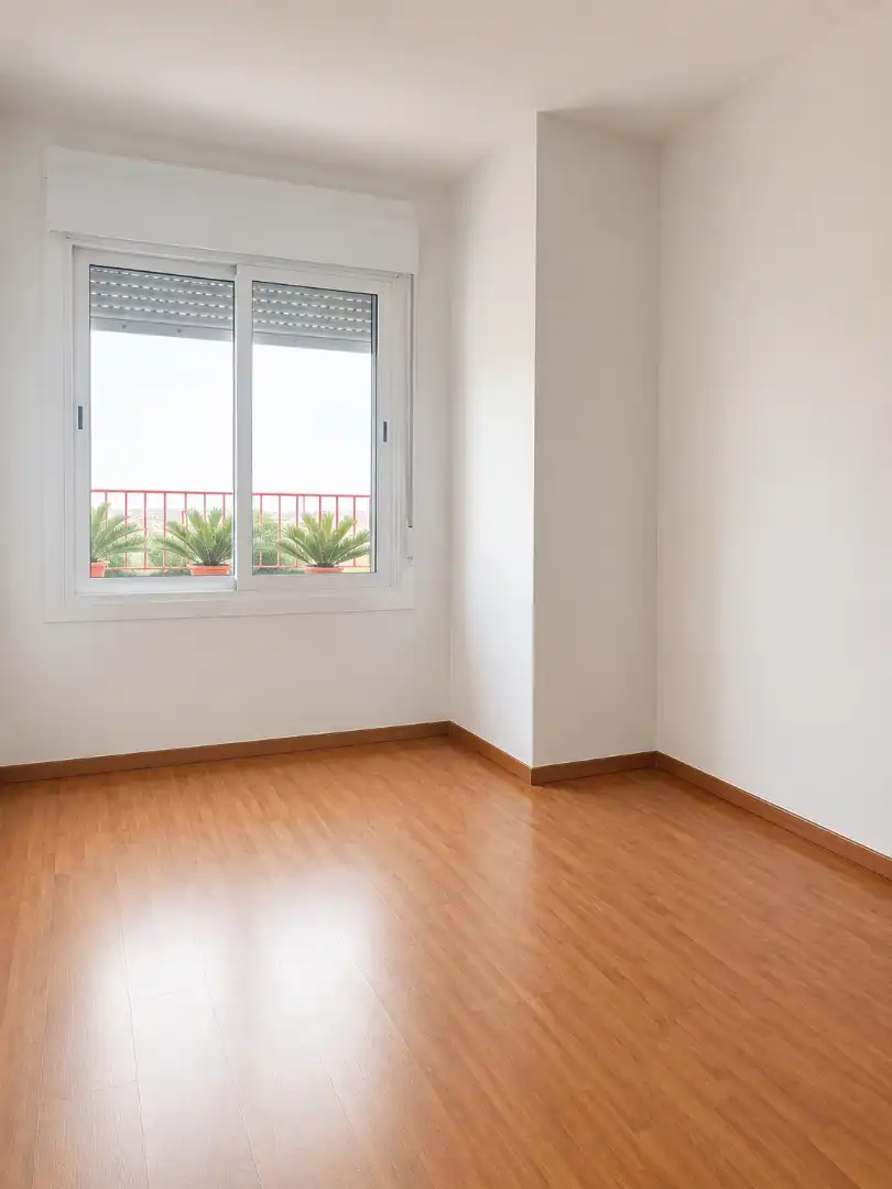 Schlafzimmer von Dachboden zur Miete in Barcelona mit Klimaanlage, Heizung und Parkett