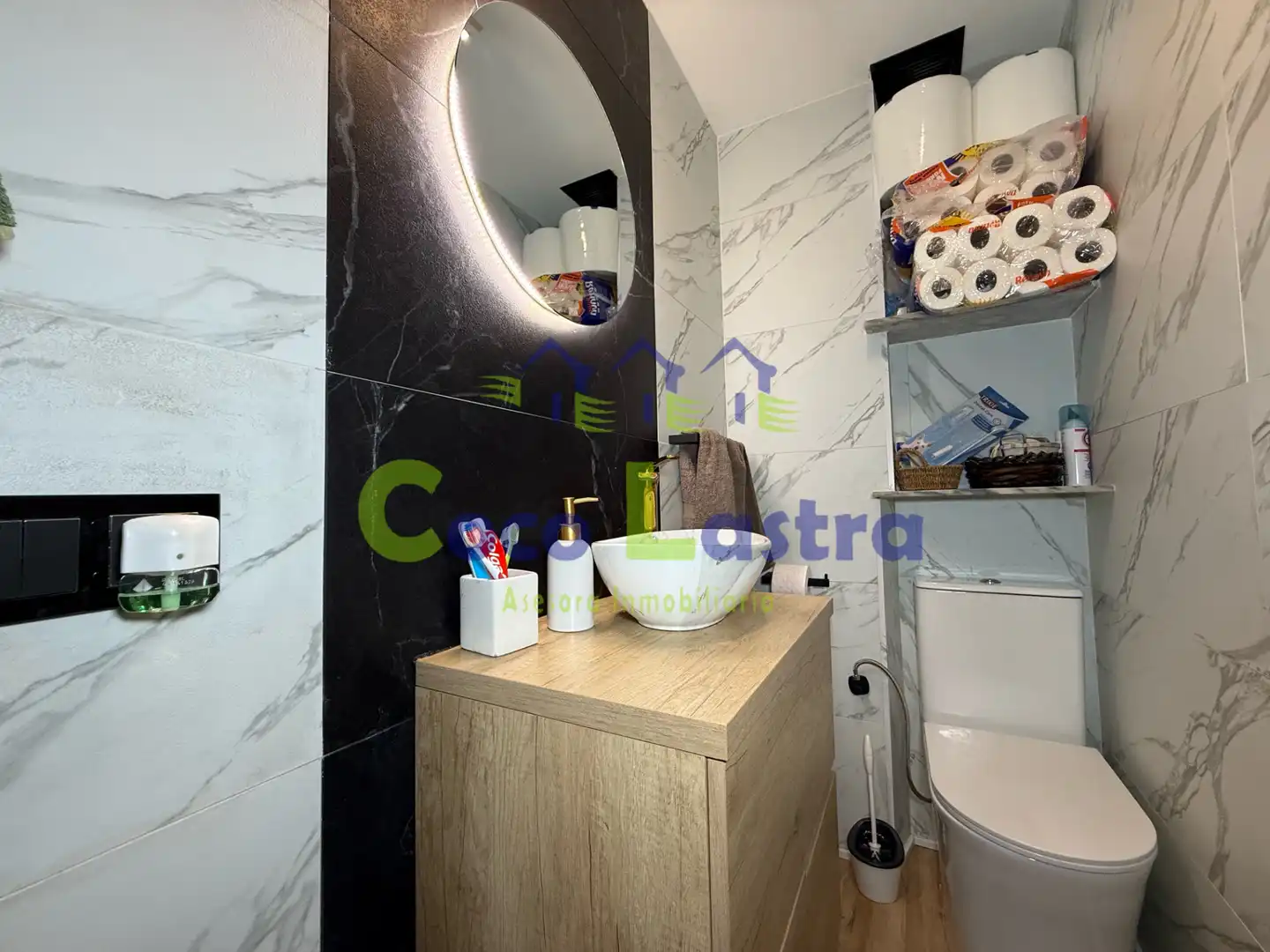 Baño de Dúplex en venta en Salamanca con Calefacción, Parquet y Terraza