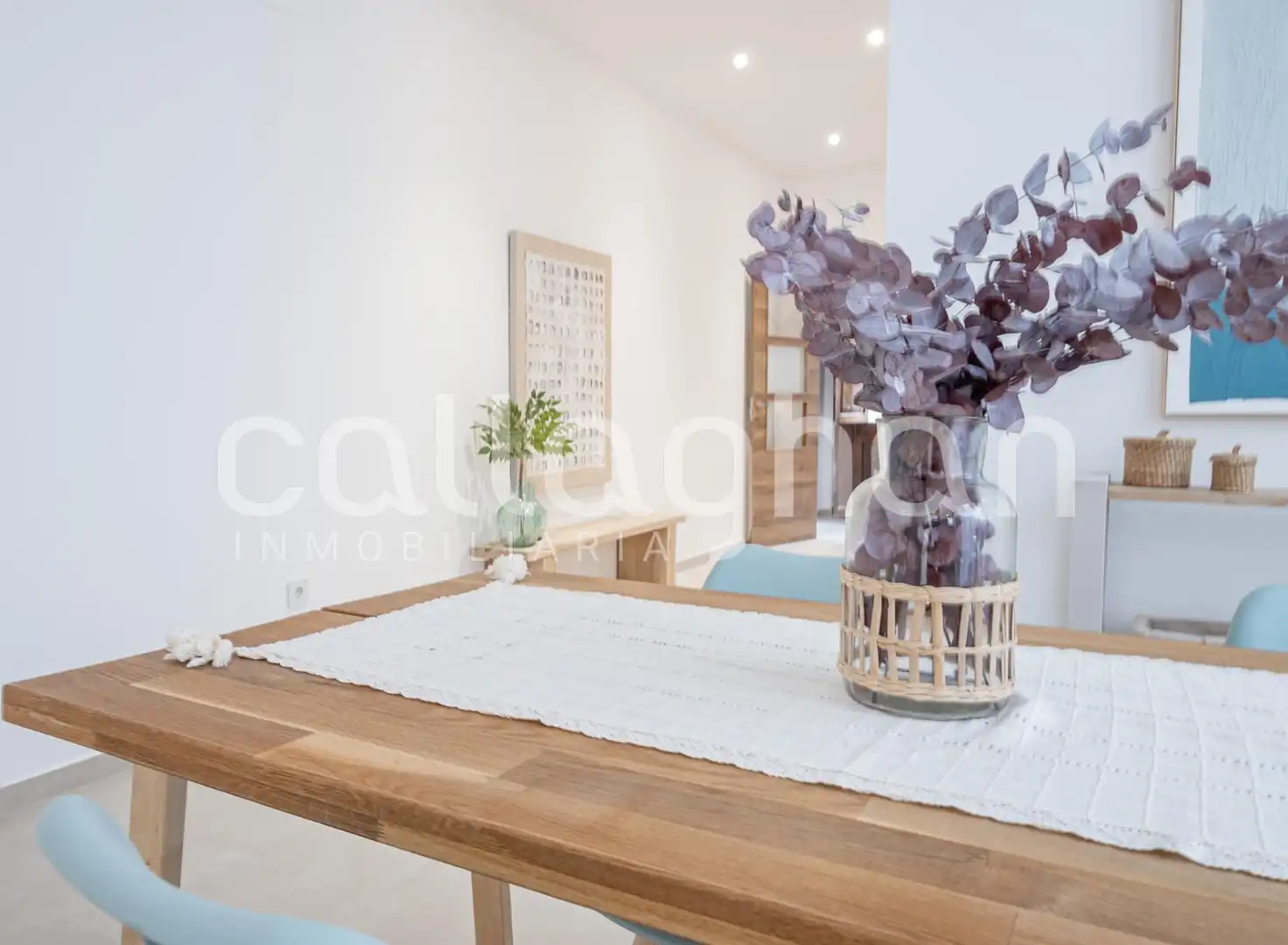 Esszimmer von Erdgeschoss zum Verkauf in Valencia mit Terrasse