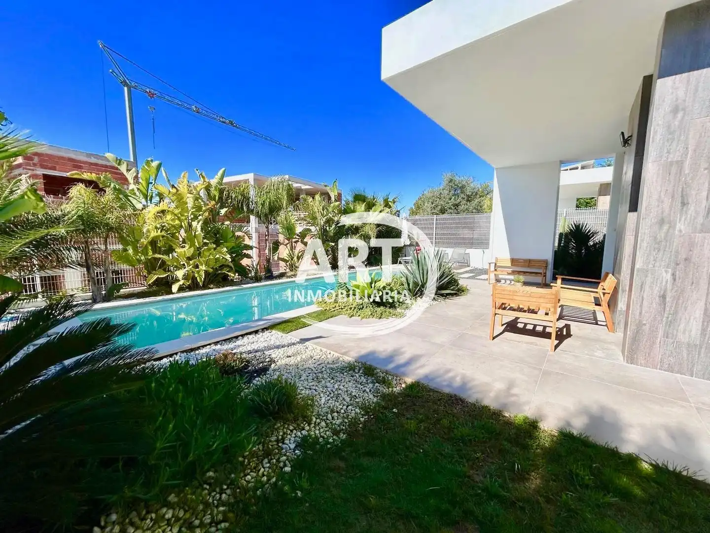 Jardín de Casa o chalet en venta en Bétera con Aire acondicionado, Calefacción y Jardín privado
