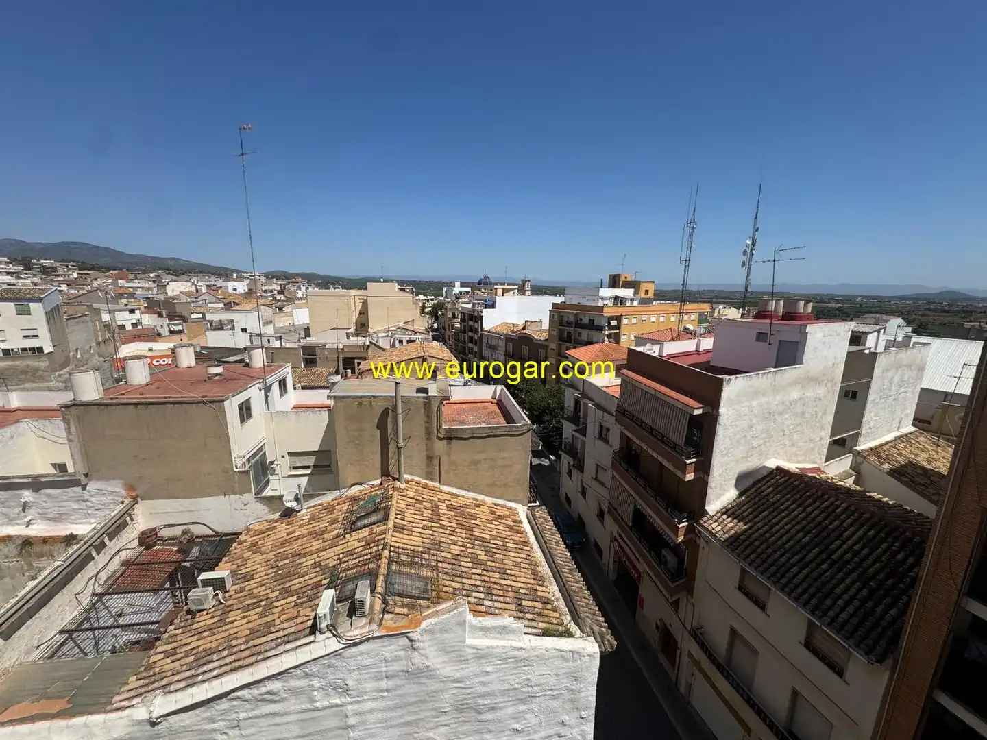 Vista exterior de Ático en venta en Chiva con Terraza
