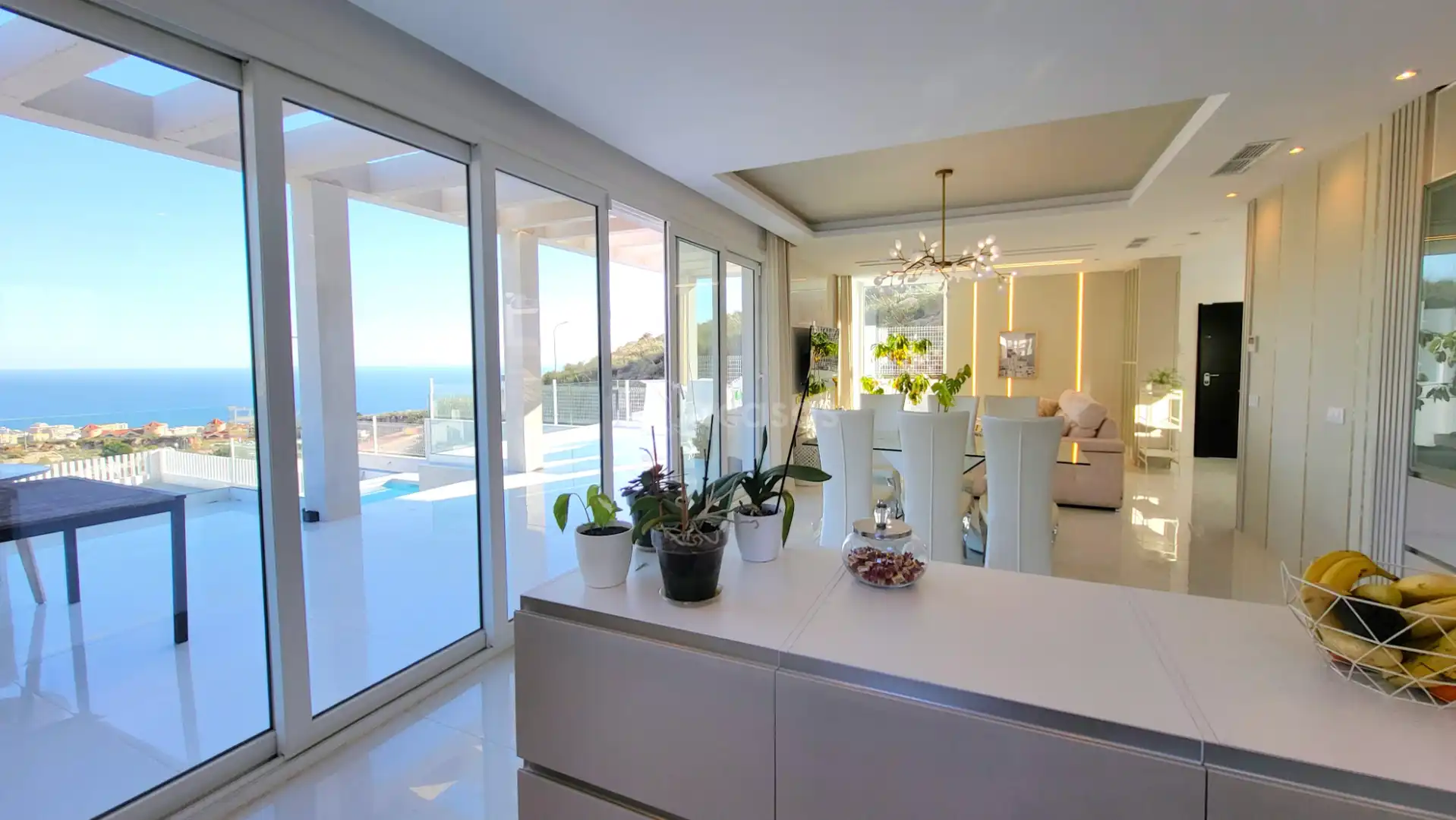 Comedor de Casa o chalet en venta en Benalmádena con Aire acondicionado, Calefacción y Jardín privado