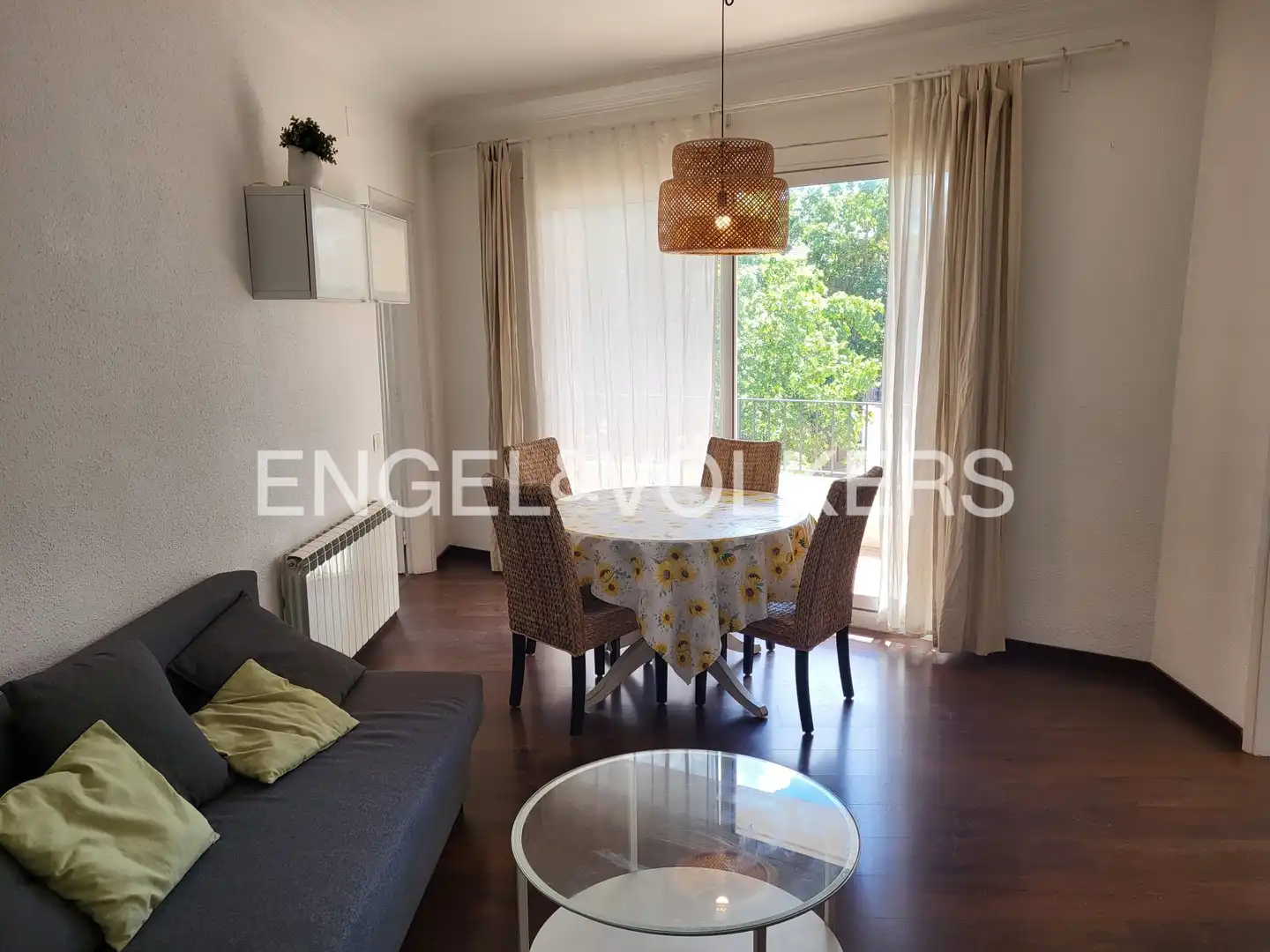 Sala de estar de Piso en venta en Manresa con Calefacción, Amueblado y Balcón