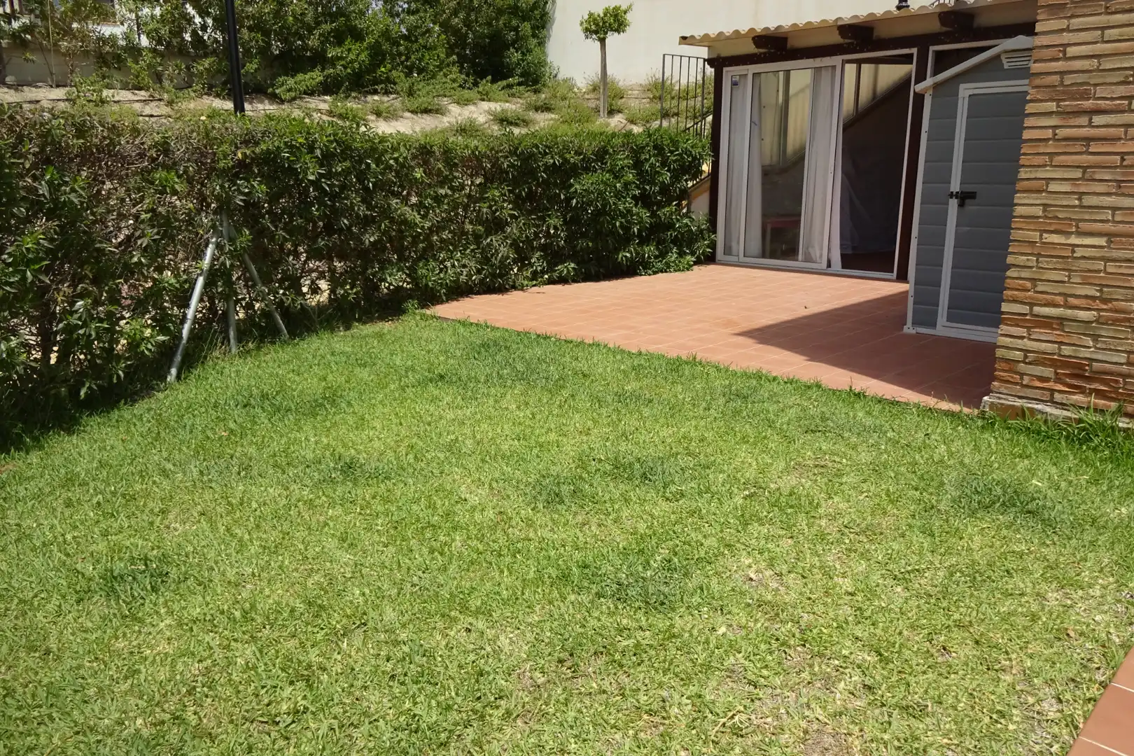 Terrasse von Wohnungen zum Verkauf in Vera mit Klimaanlage, Heizung und Privatgarten