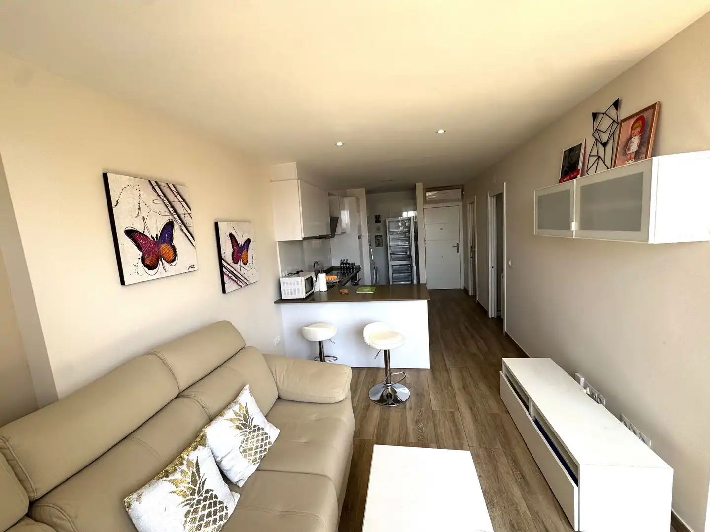 Living room of Apartments for sale in Benidorm  with Air Conditioner, Heating and Furnished