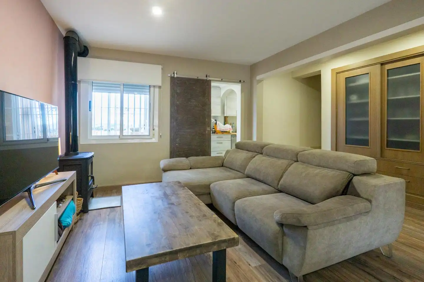 Living room of Detached homes for sale in Santa Pola  with Air Conditioner, Terrace and Storage room