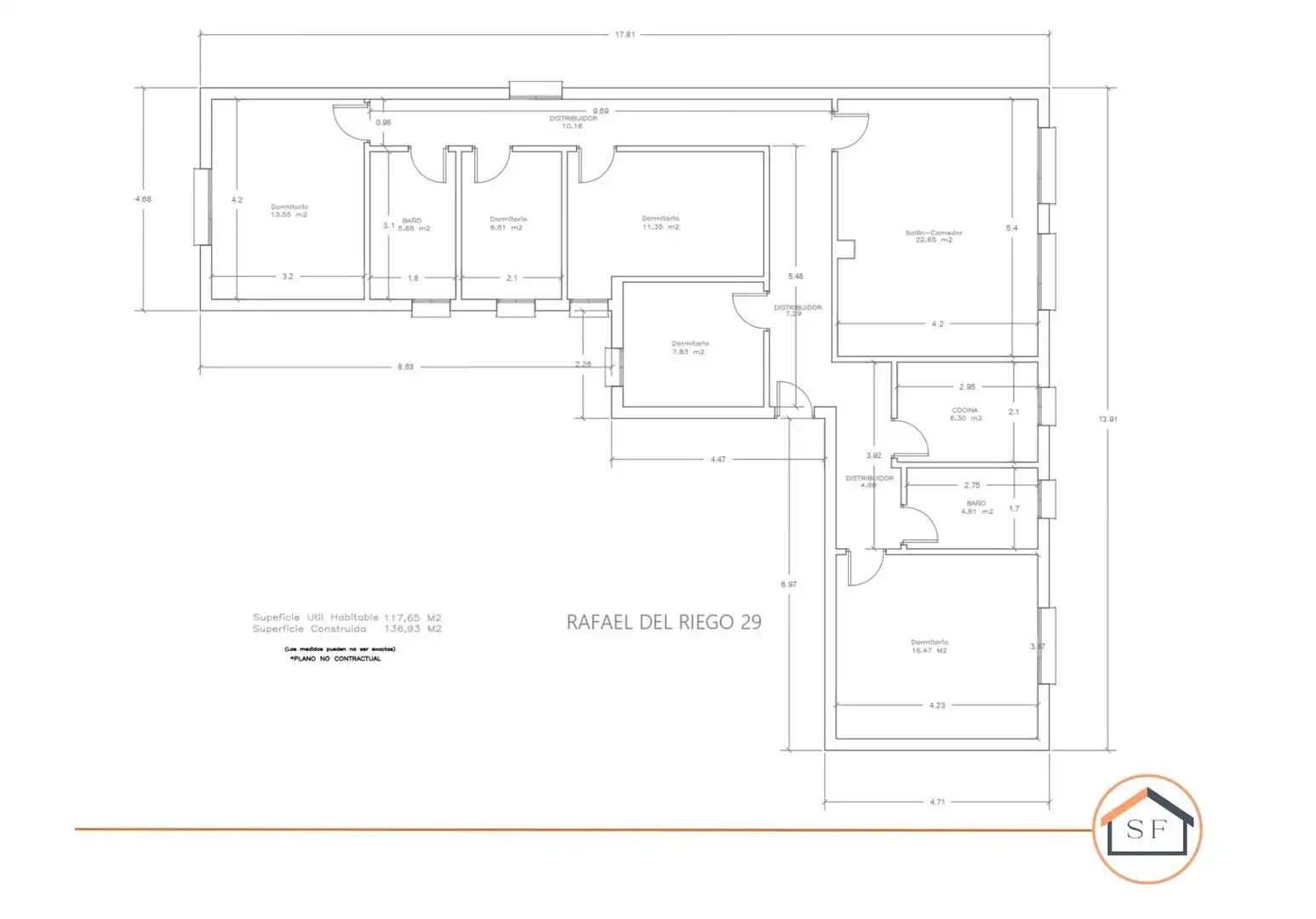 Wohnung zum Verkauf in Arganzuela