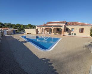 Exterior view of Country house for sale in Ciutadella de Menorca  with Air Conditioner, Terrace and Swimming Pool