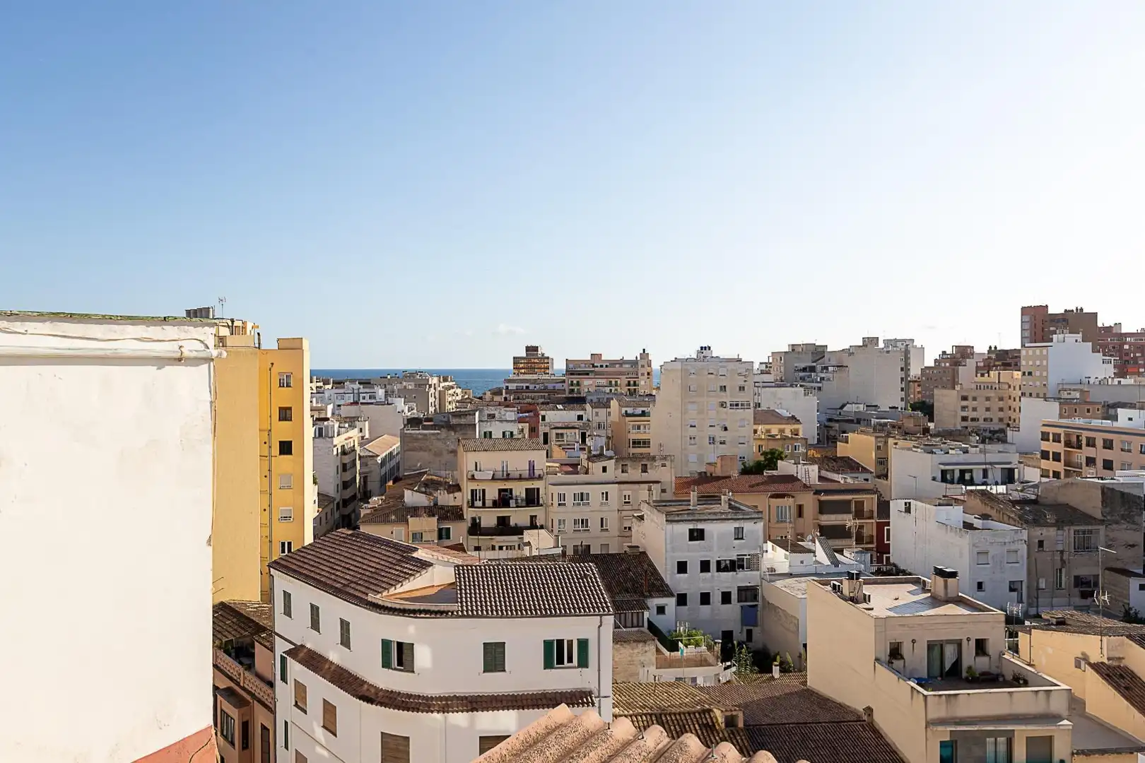 Vista exterior de Ático en venta en  Palma de Mallorca con Aire acondicionado, Parquet y Horno