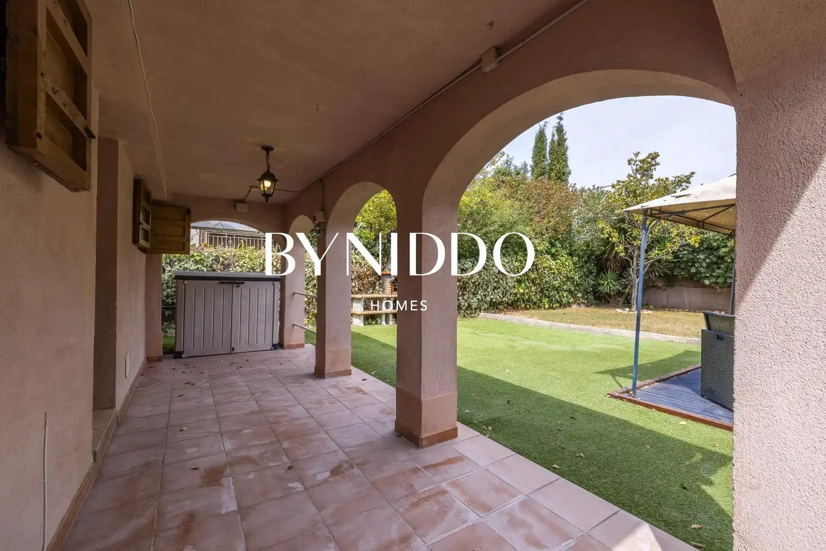 Terraza de Casa o chalet en venta en Sant Cugat del Vallès con Aire acondicionado, Calefacción y Jardín privado