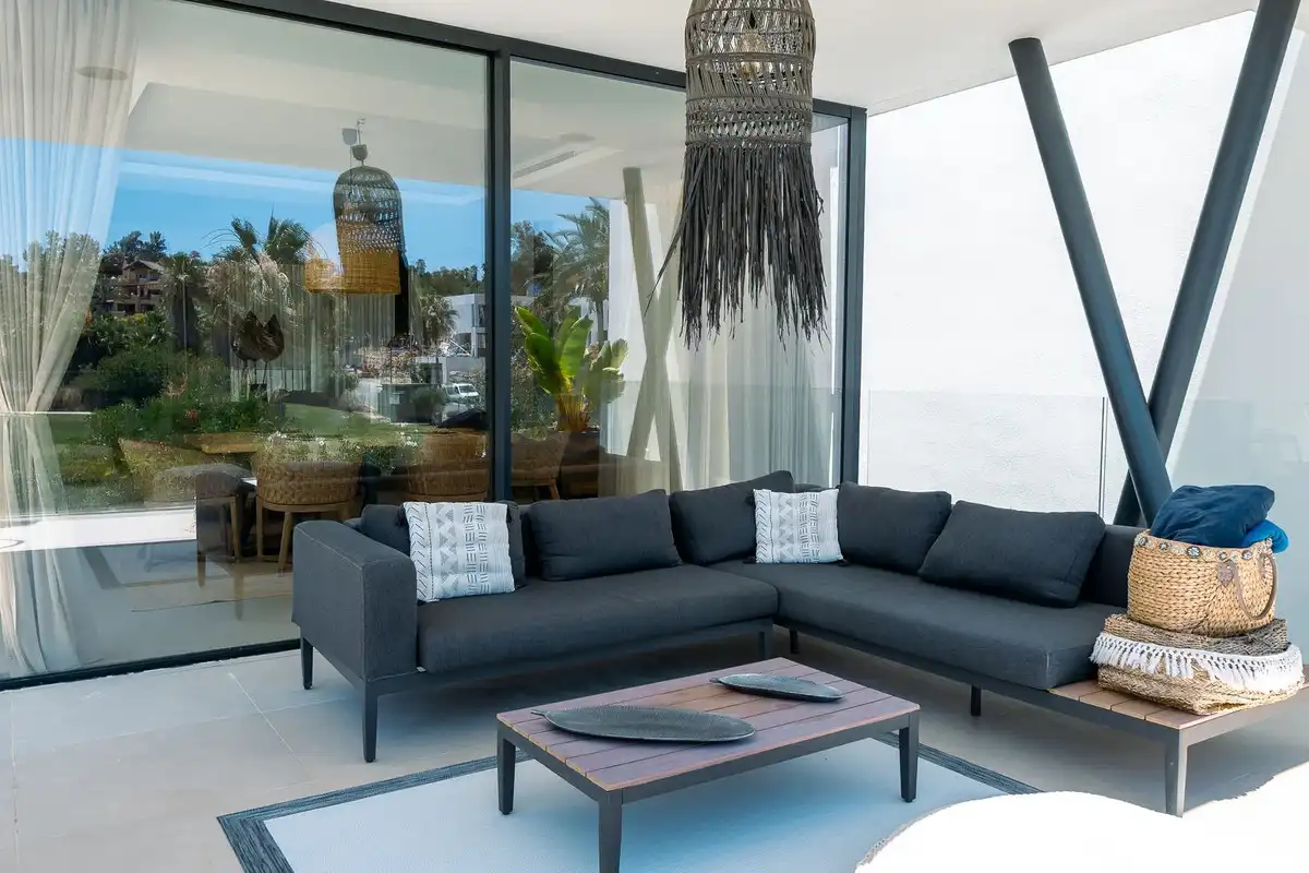 Terrace of Houses for rent in Estepona