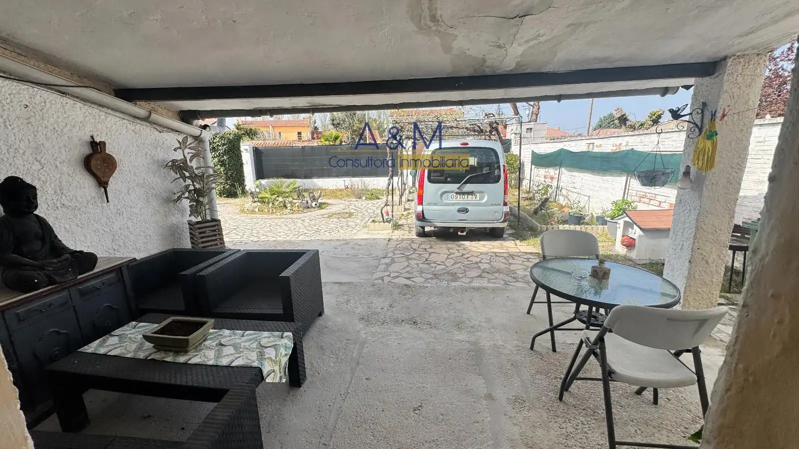 Terraza de Casa o chalet en venta en Viana de Cega con Calefacción, Amueblado y Horno
