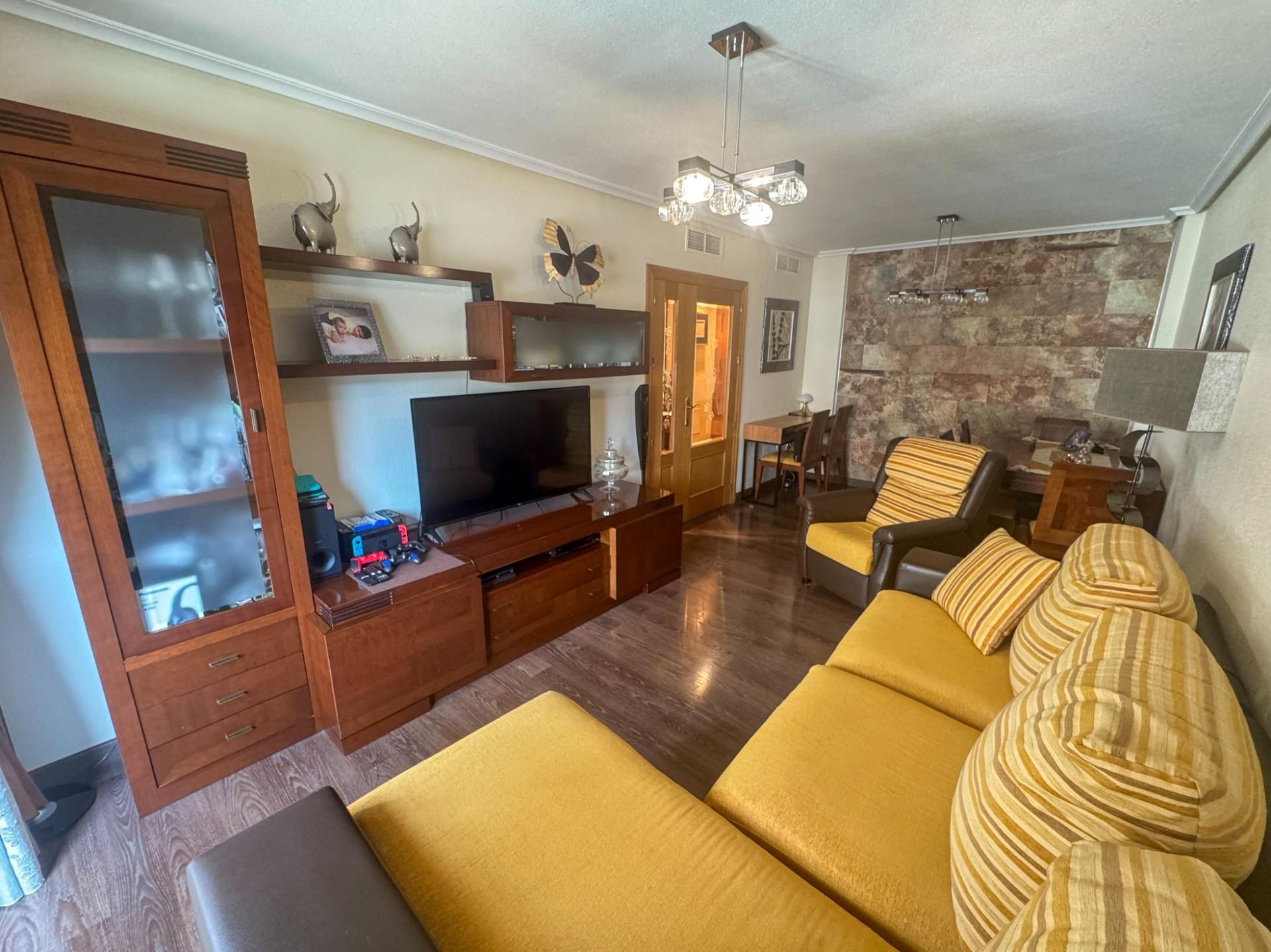 Sala d'estar de Pis de lloguer en Callosa de Segura amb Aire condicionat, Traster i Balcó