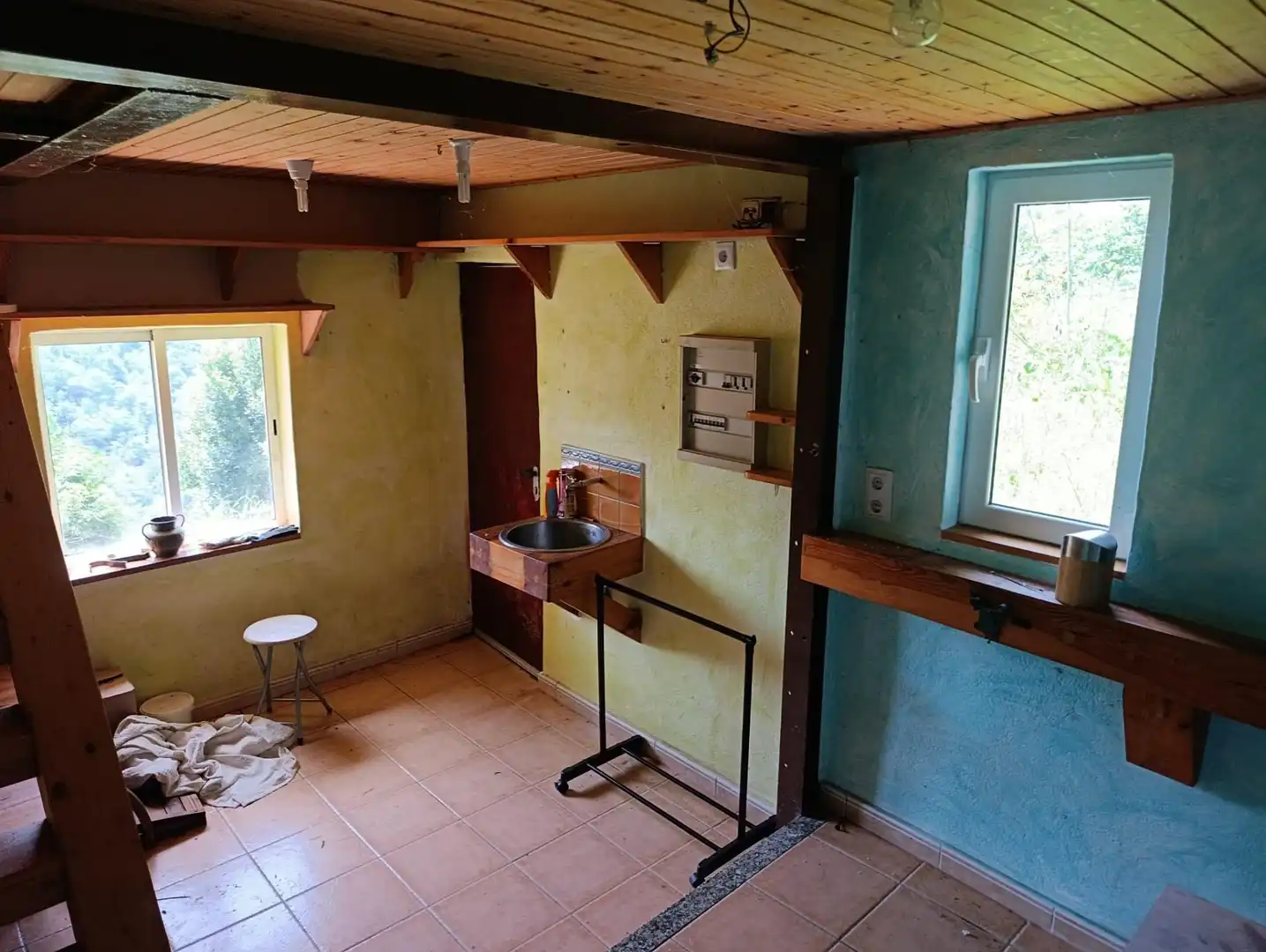 Küche von Country house zum Verkauf in San Martín del Rey Aurelio mit Balkon