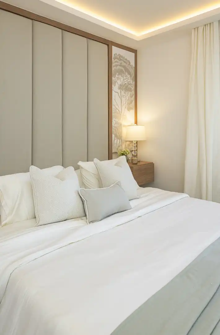 Bedroom of Detached homes for sale in Marbella  with Air Conditioner, Terrace and Swimming Pool