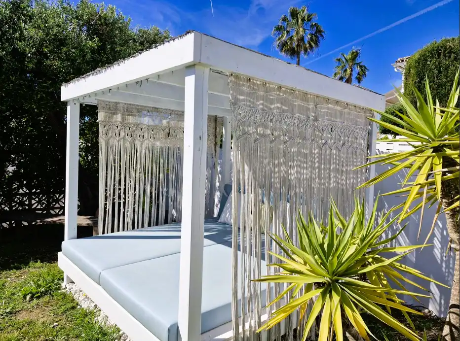 Terraza de Casa o chalet en venta en Mijas con Aire acondicionado, Jardín privado y Terraza