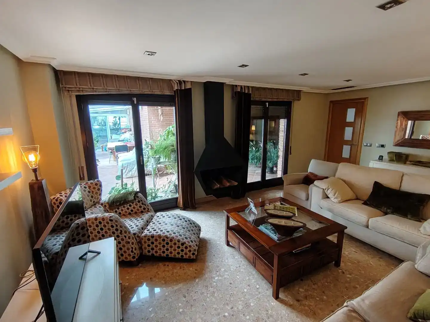 Sala d'estar de Pis en venda en Botorrita amb Aire condicionat, Jardí privat i Traster
