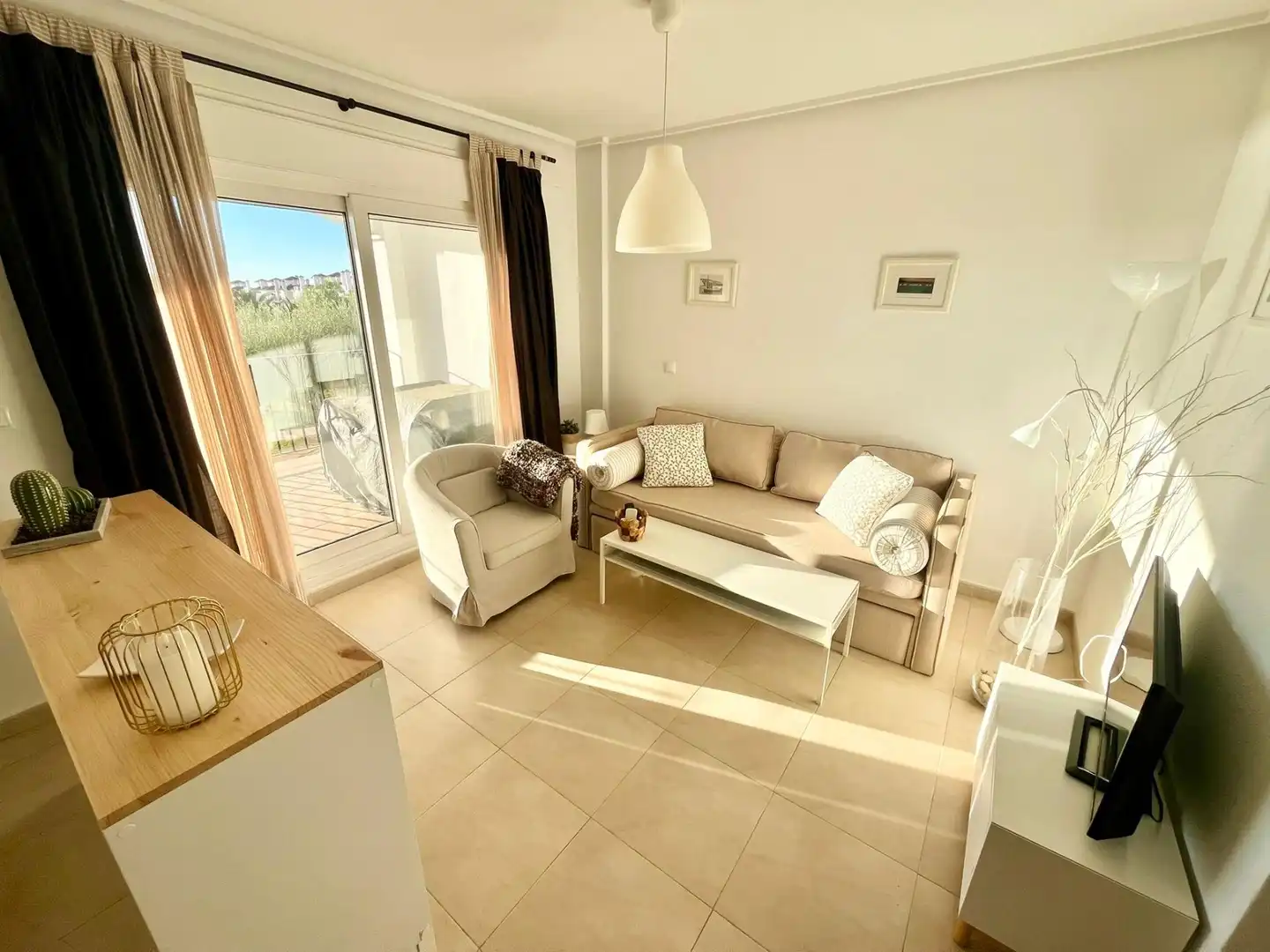 Living room of Flat for sale in Torre-Pacheco  with Air Conditioner, Heating and Private garden