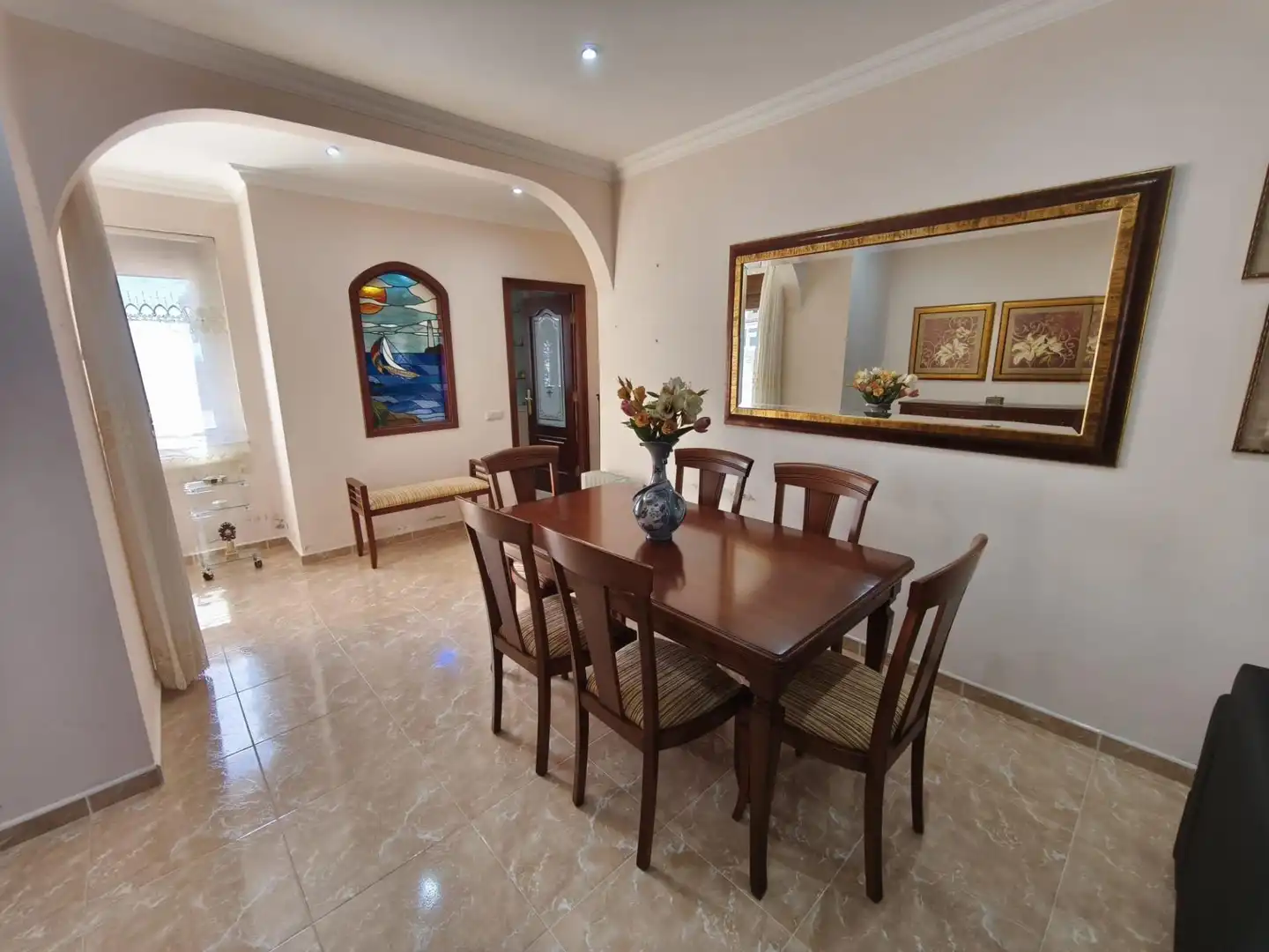 Comedor de Casa o chalet en venta en Ribeira con Calefacción