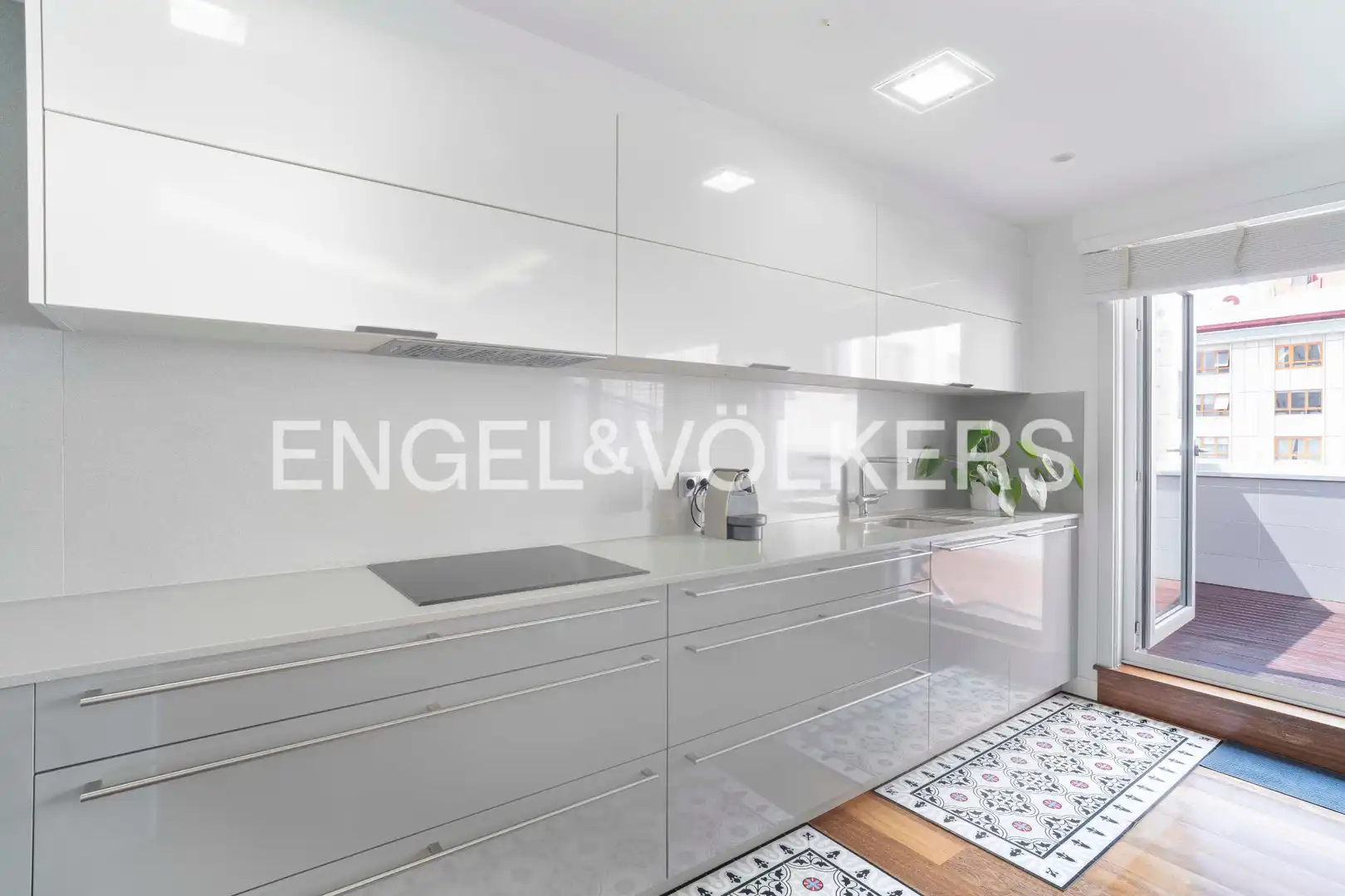 Cocina de Apartamento en venta en A Coruña Capital  con Calefacción y Terraza