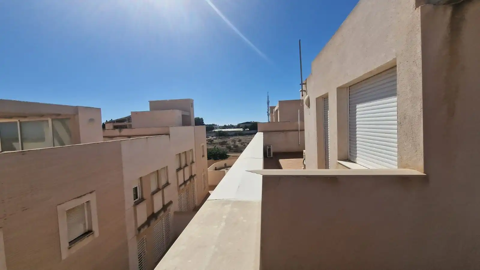 Vista exterior de Casa o chalet en venta en Almería con Aire acondicionado, Jardín privado y Terraza