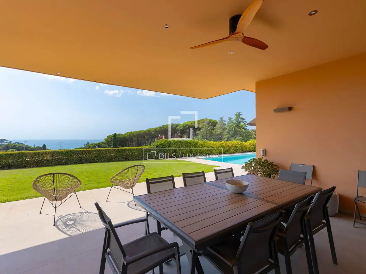 Terraza de Casa o chalet en venta en Sant Vicenç de Montalt con Aire acondicionado, Calefacción y Jardín privado