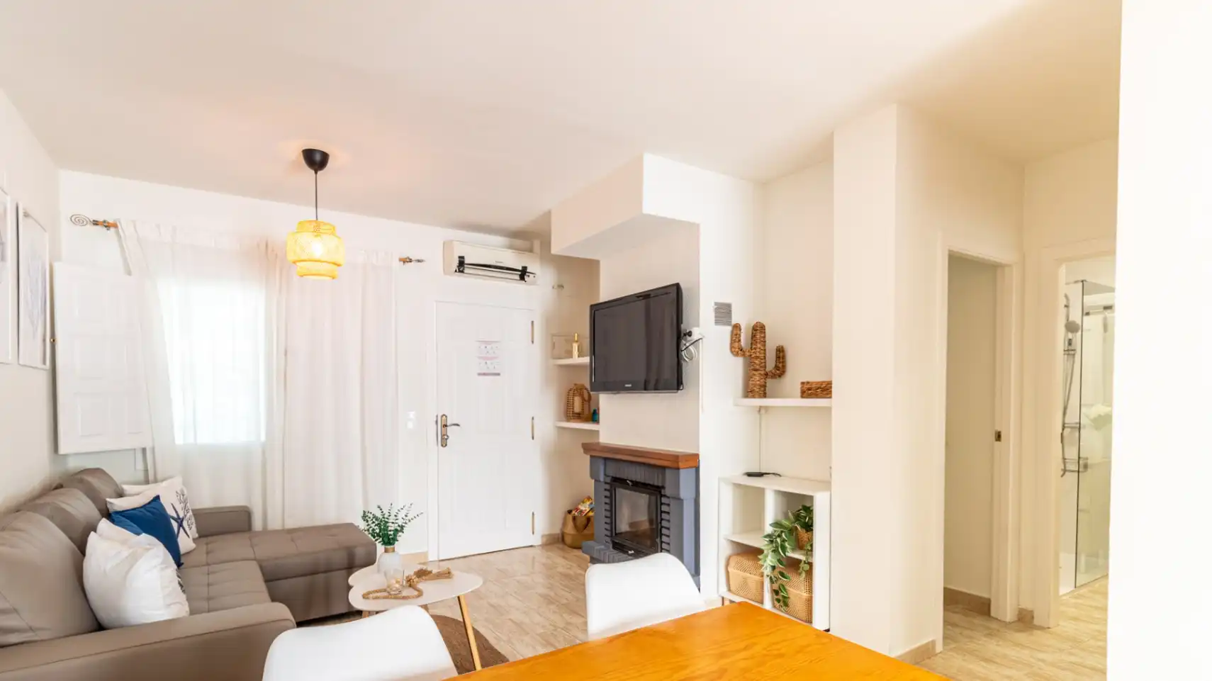 Sala d'estar de Casa o xalet en venda en El Verger amb Aire condicionat, Calefacció i Jardí privat