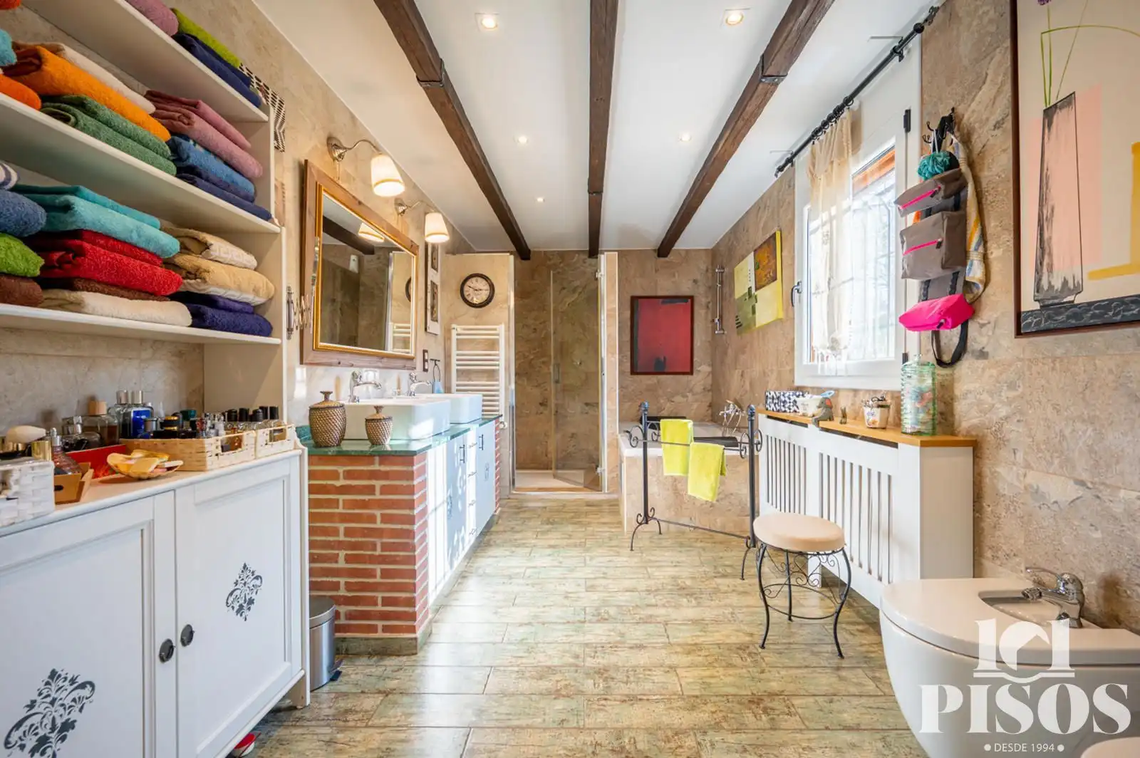 Baño de Casa o chalet en venta en Rubí con Aire acondicionado, Calefacción y Trastero
