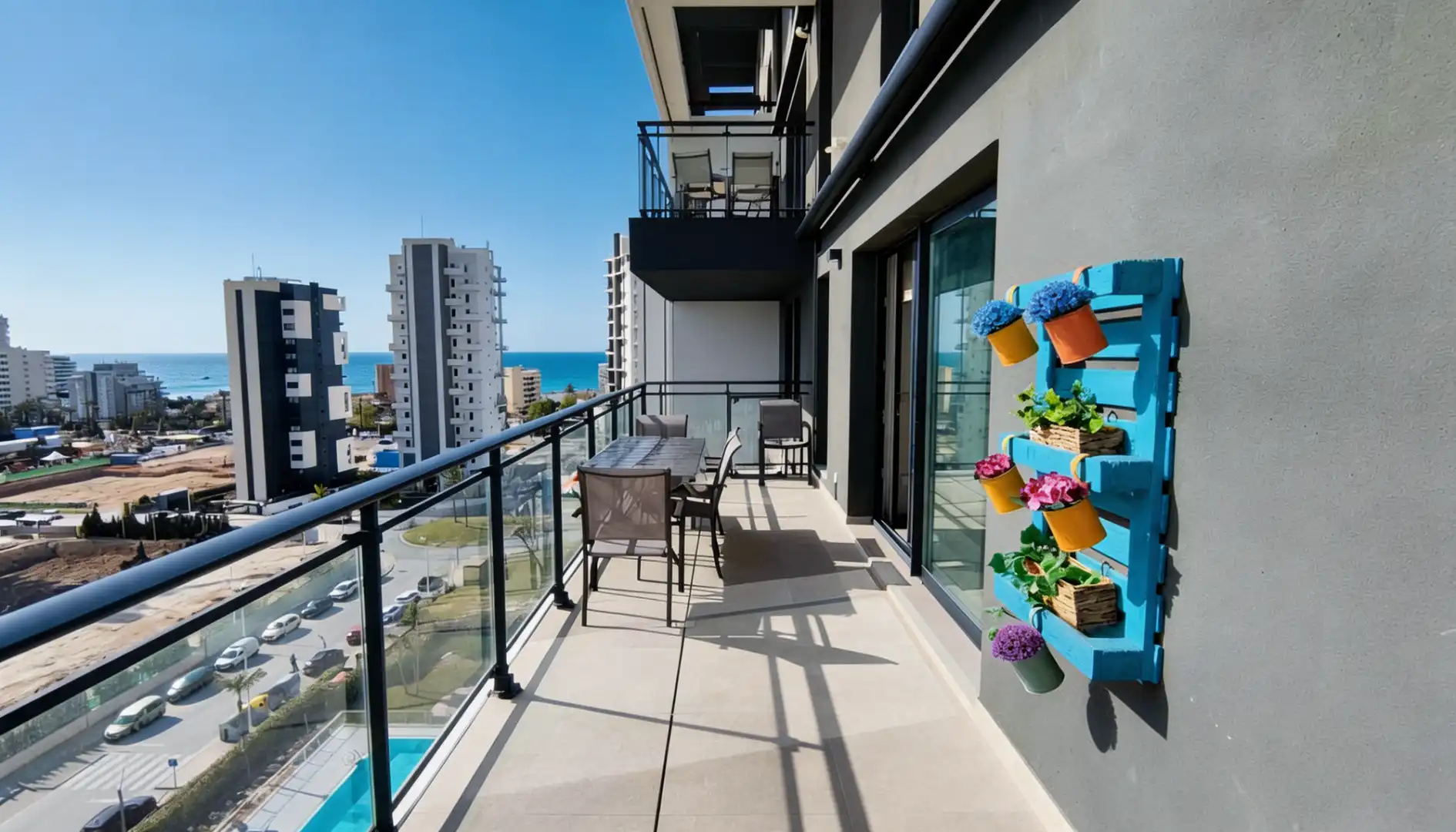 Terrassa de Apartament en venda en Calpe / Calp amb Aire condicionat, Calefacció i Traster