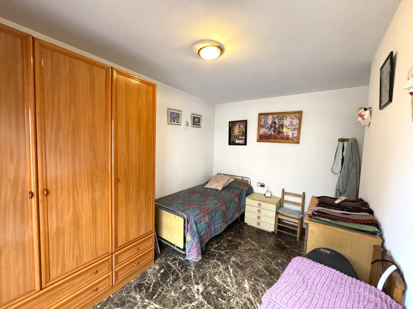 Schlafzimmer von Gebäude zum Verkauf in Santa Coloma de Gramenet mit Alarm