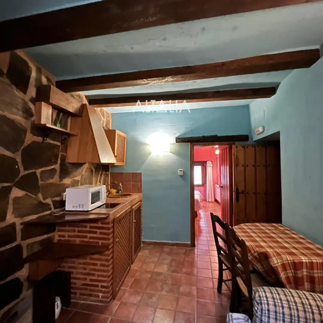 Cocina de Casa o chalet en venta en Villar de Olalla con Terraza y Amueblado