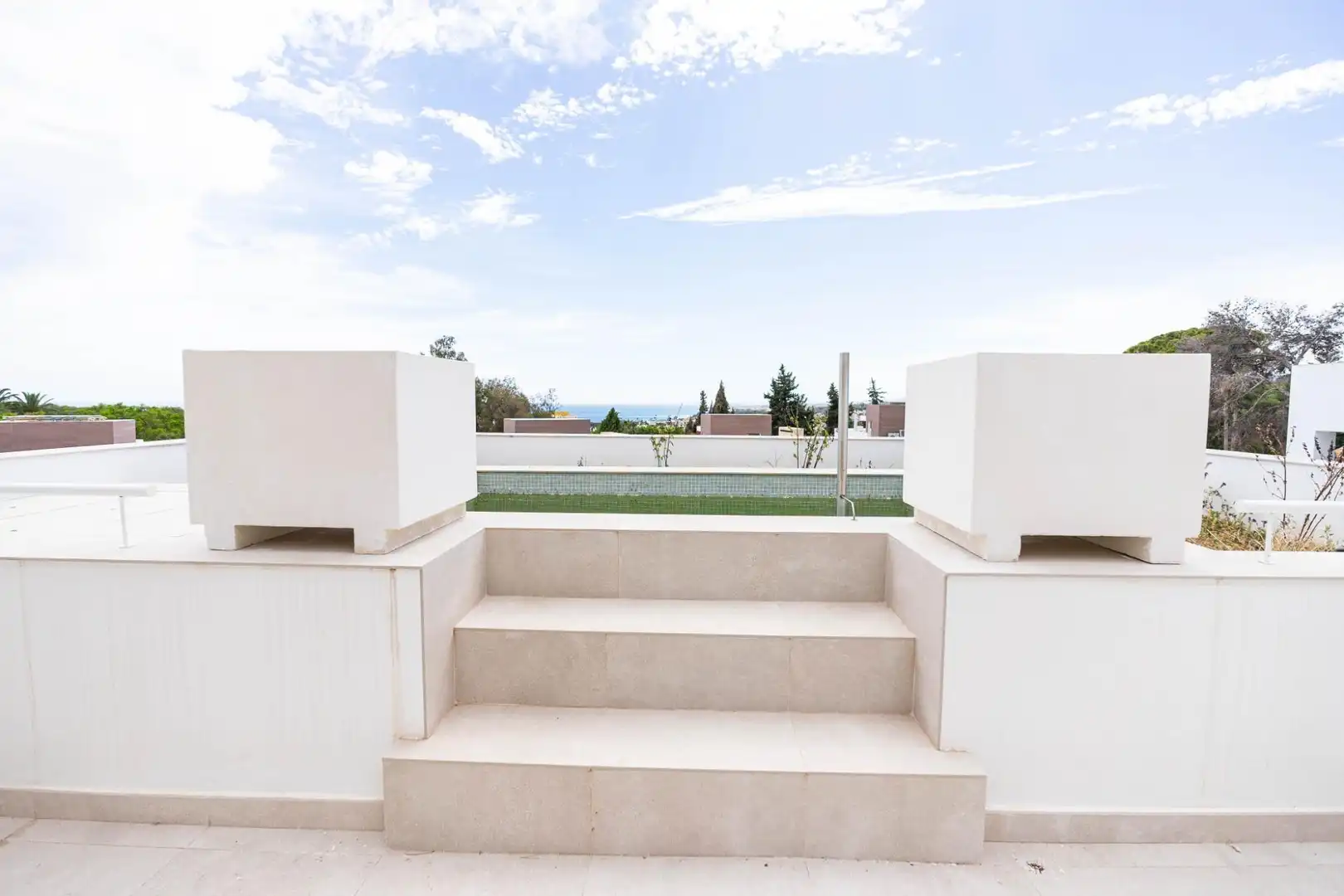 Terraza de Casa o chalet en venta en Marbella con Aire acondicionado, Jardín privado y Terraza