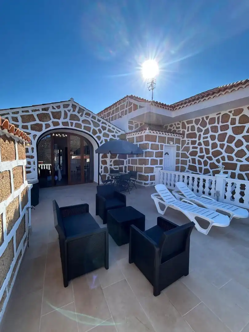 Terrassa de Casa o xalet en venda en San Miguel de Abona amb Jardí privat, Terrassa i Traster