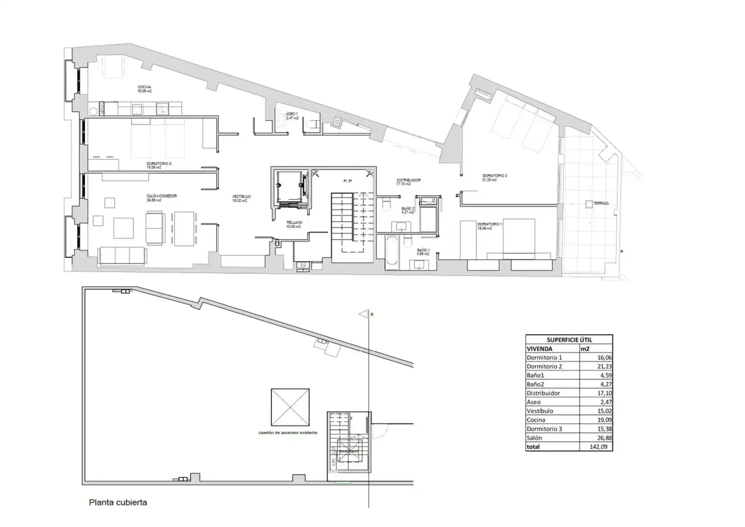 Attic for sale in Zaragoza  with Air Conditioner, Heating and Terrace