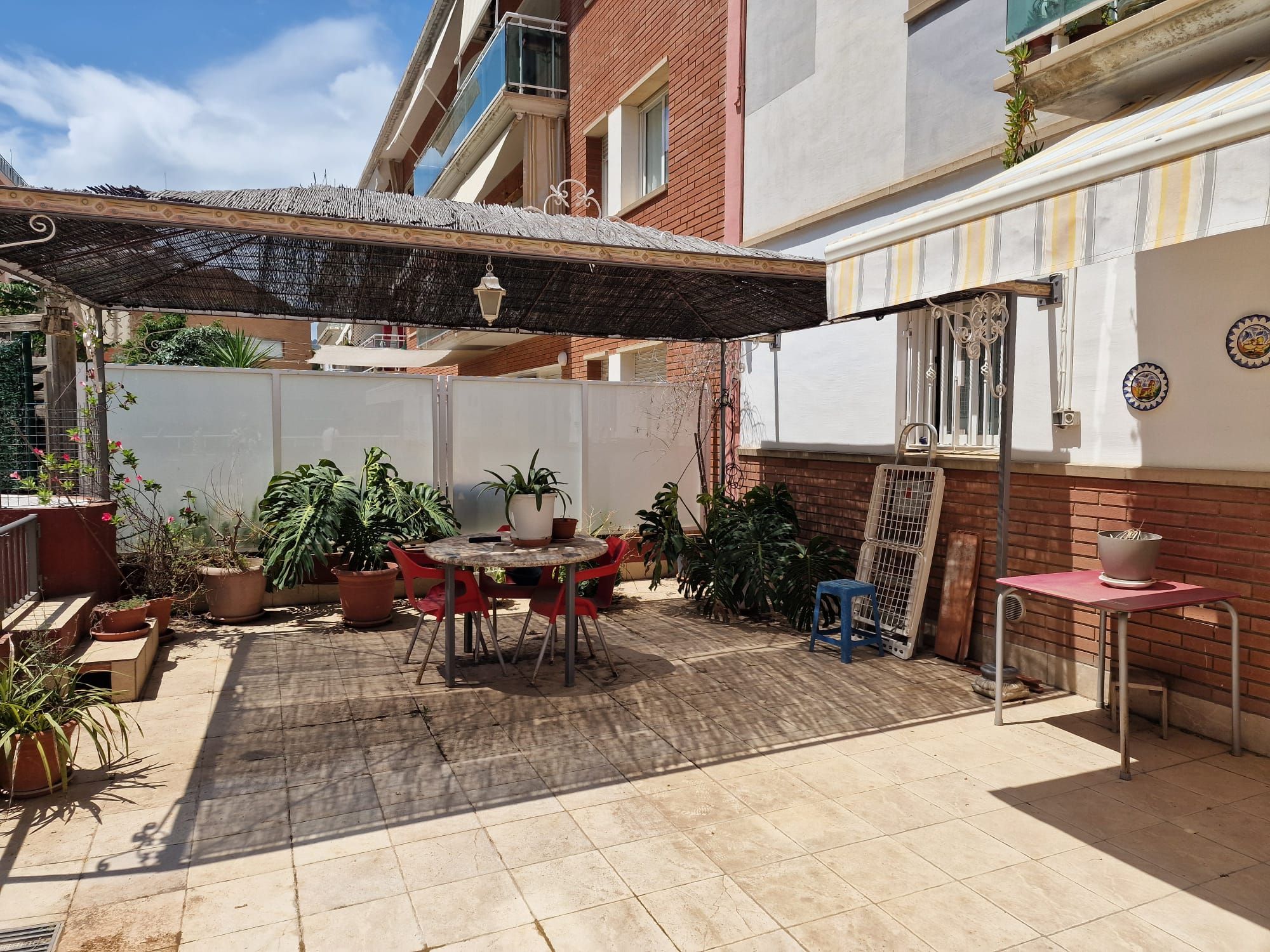 Terrace of Flat for sale in Pineda de Mar  with Air Conditioner, Heating and Private garden