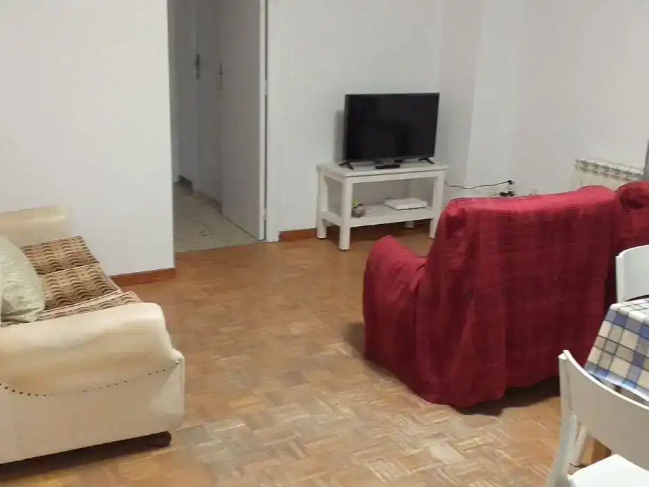 Wohnzimmer von Wohnung zur Miete in  Huesca Capital mit Balkon