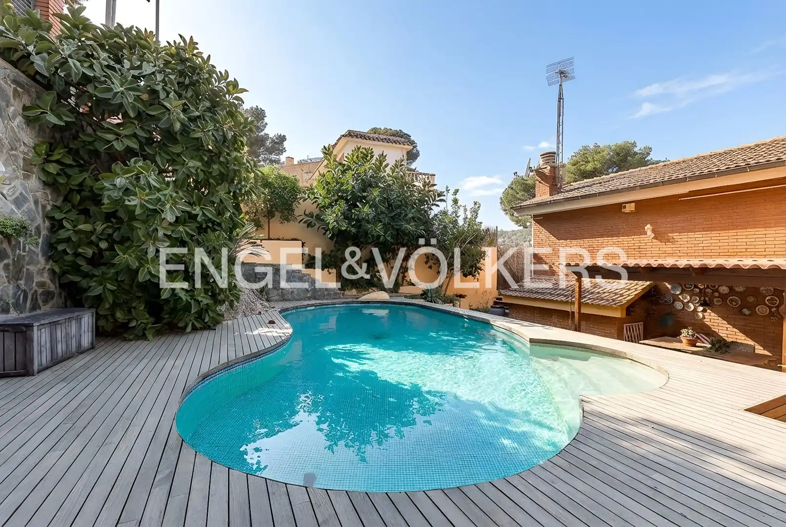 Swimming pool of Houses for sale in Castelldefels  with Heating and Private garden
