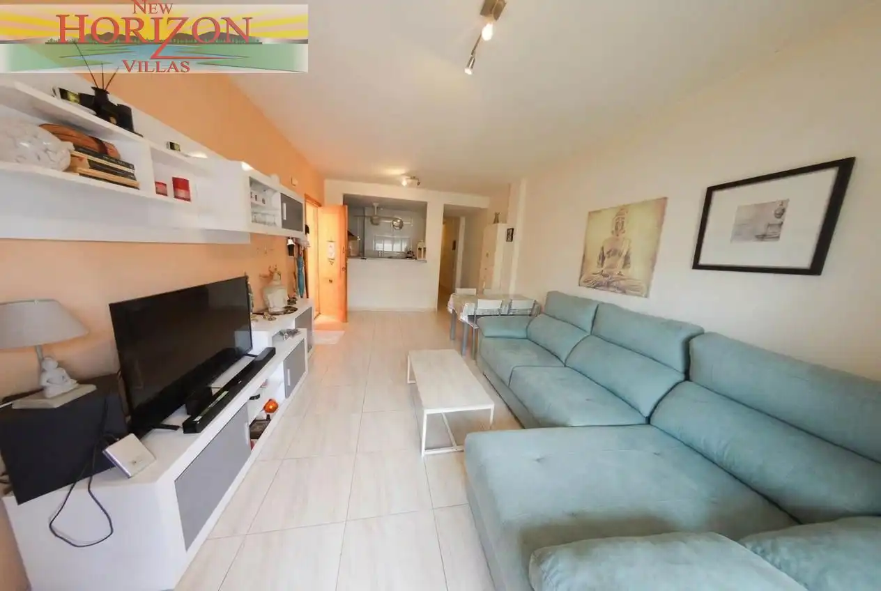 Living room of Flat for sale in Cuevas del Almanzora  with Air Conditioner, Terrace and Community pool