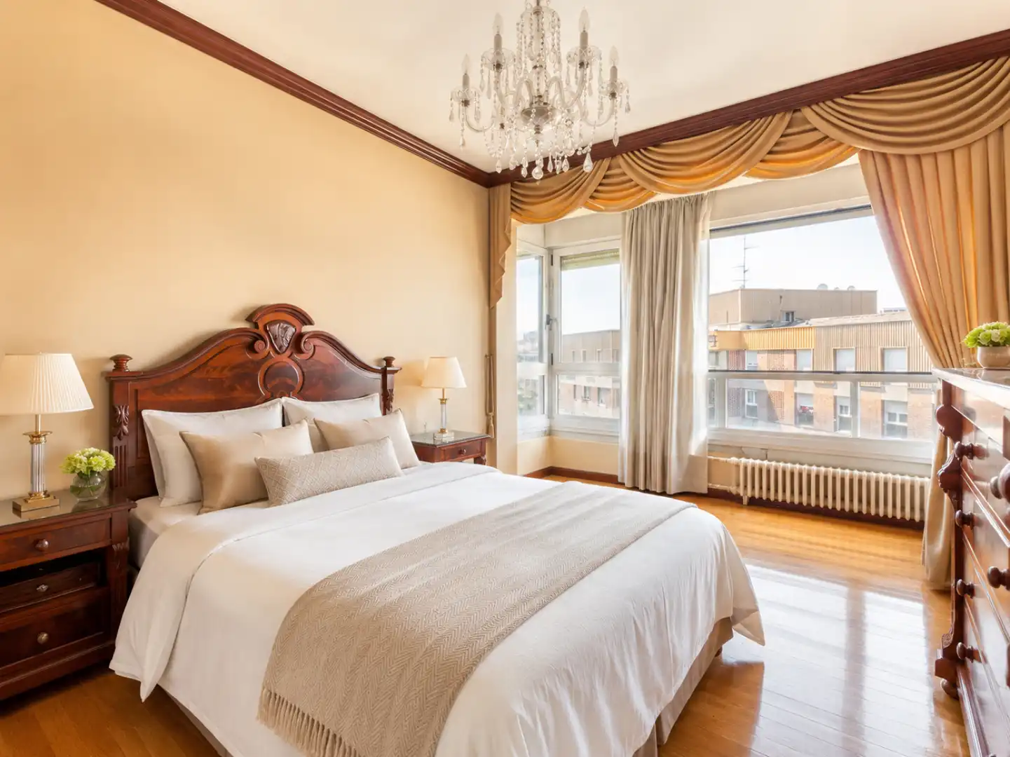 Bedroom of Attic for sale in  Pamplona / Iruña  with Heating, Parquet flooring and Terrace