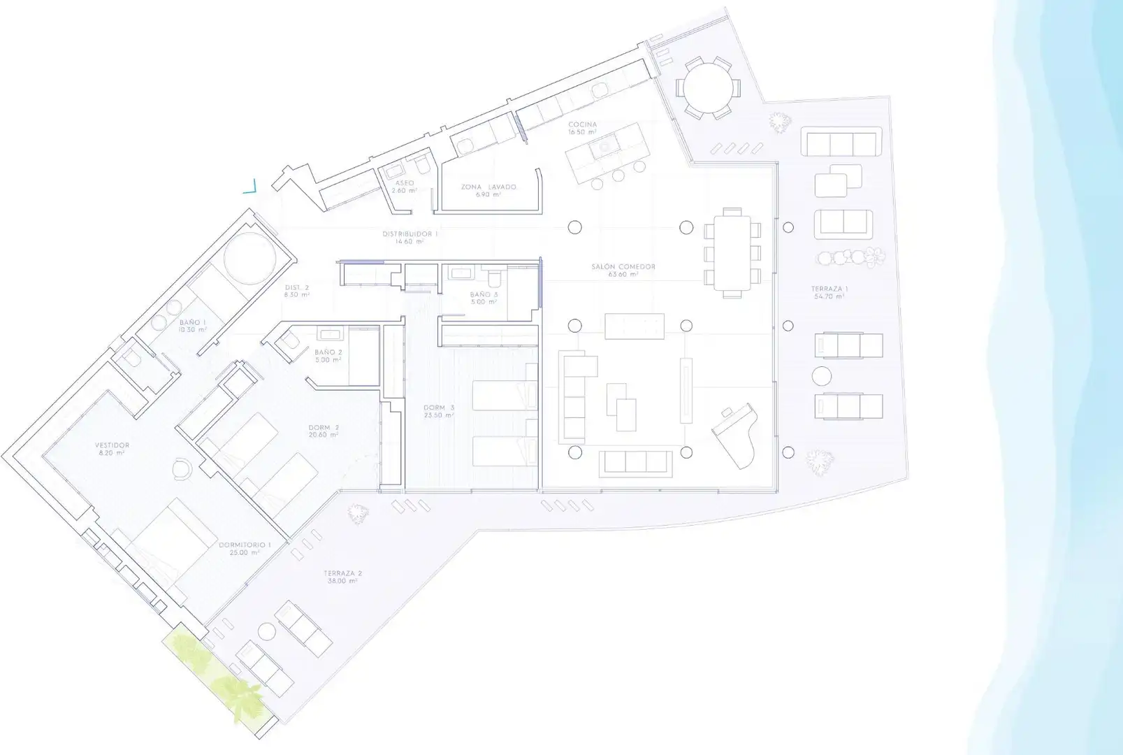 Wohnung mit Pool zum Verkauf in Costa Natura, imagen 12