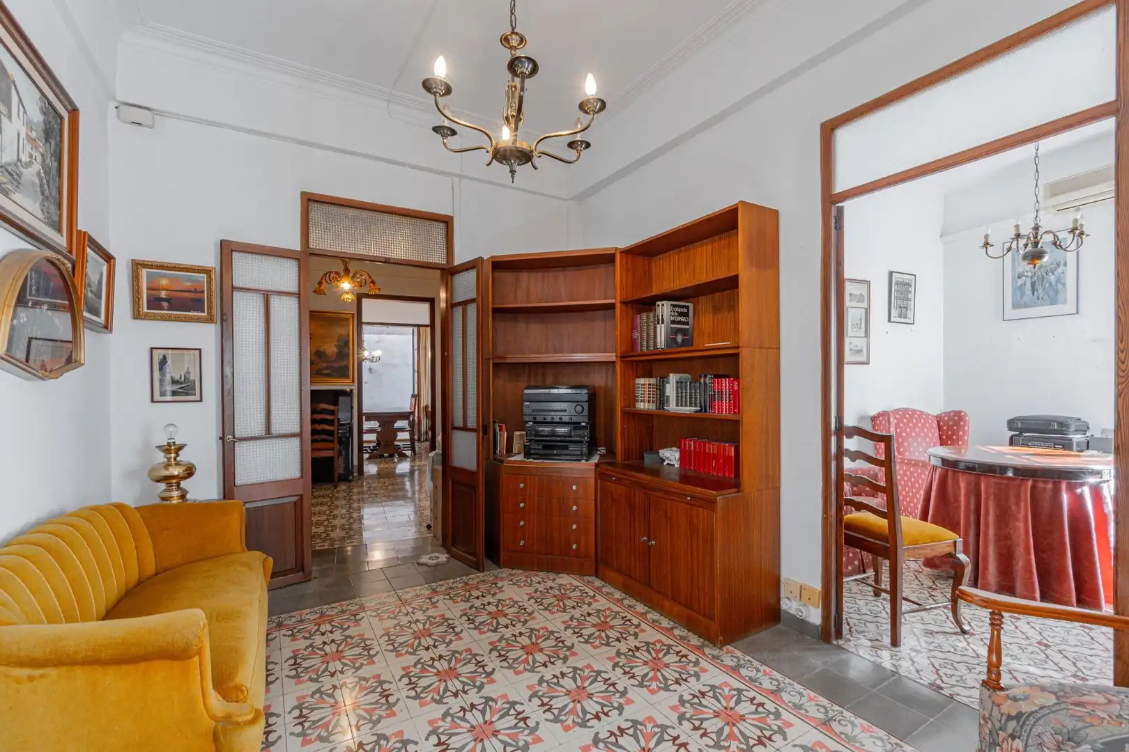 Sala de estar de Piso en venta en  Palma de Mallorca con Aire acondicionado y Balcón