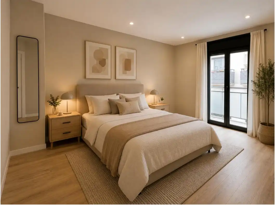 Habitación de Casa adosada en venta en Vilanova i la Geltrú con Aire acondicionado, Terraza y Horno
