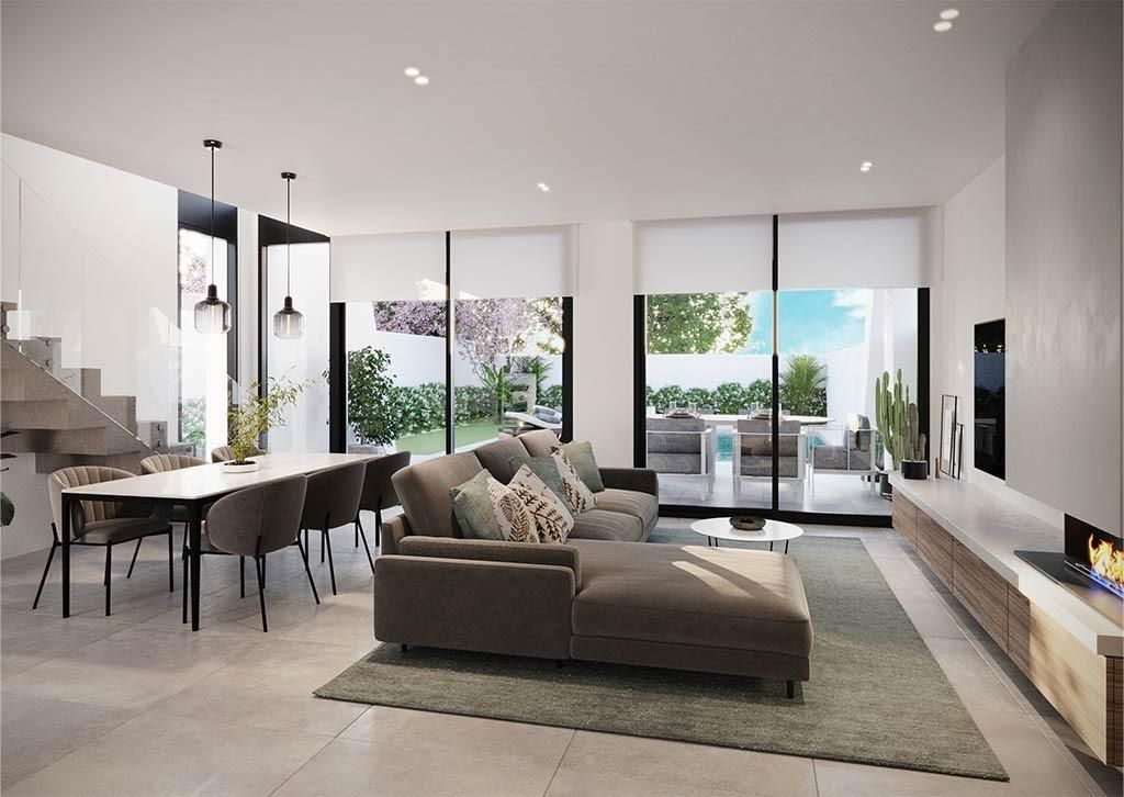 Living room of House or chalet for sale in Sant Joan d'Alacant  with Heating, Private garden and Terrace