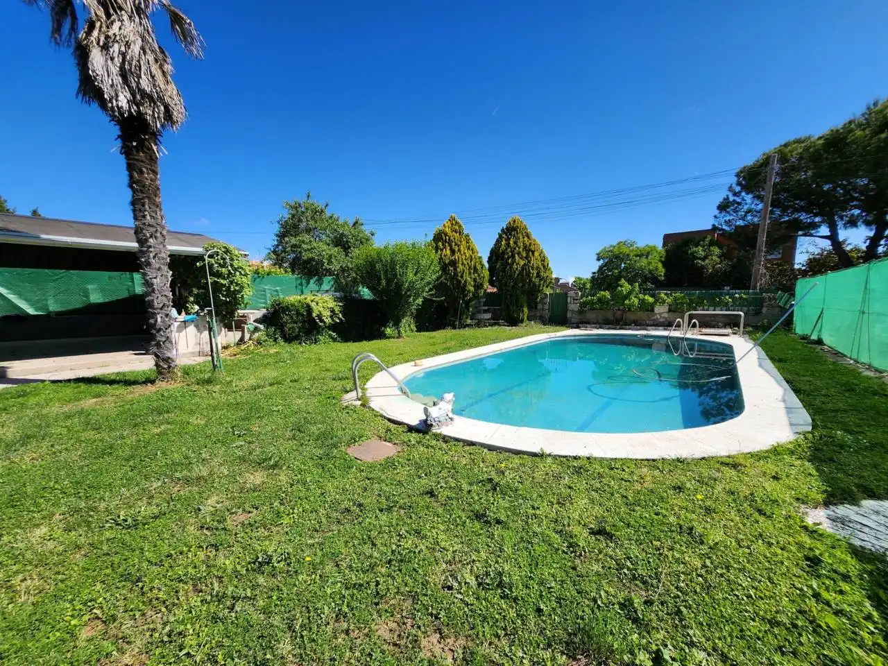 Swimming pool of Houses for sale in Torrejón del Rey  with Air Conditioner, Heating and Private garden