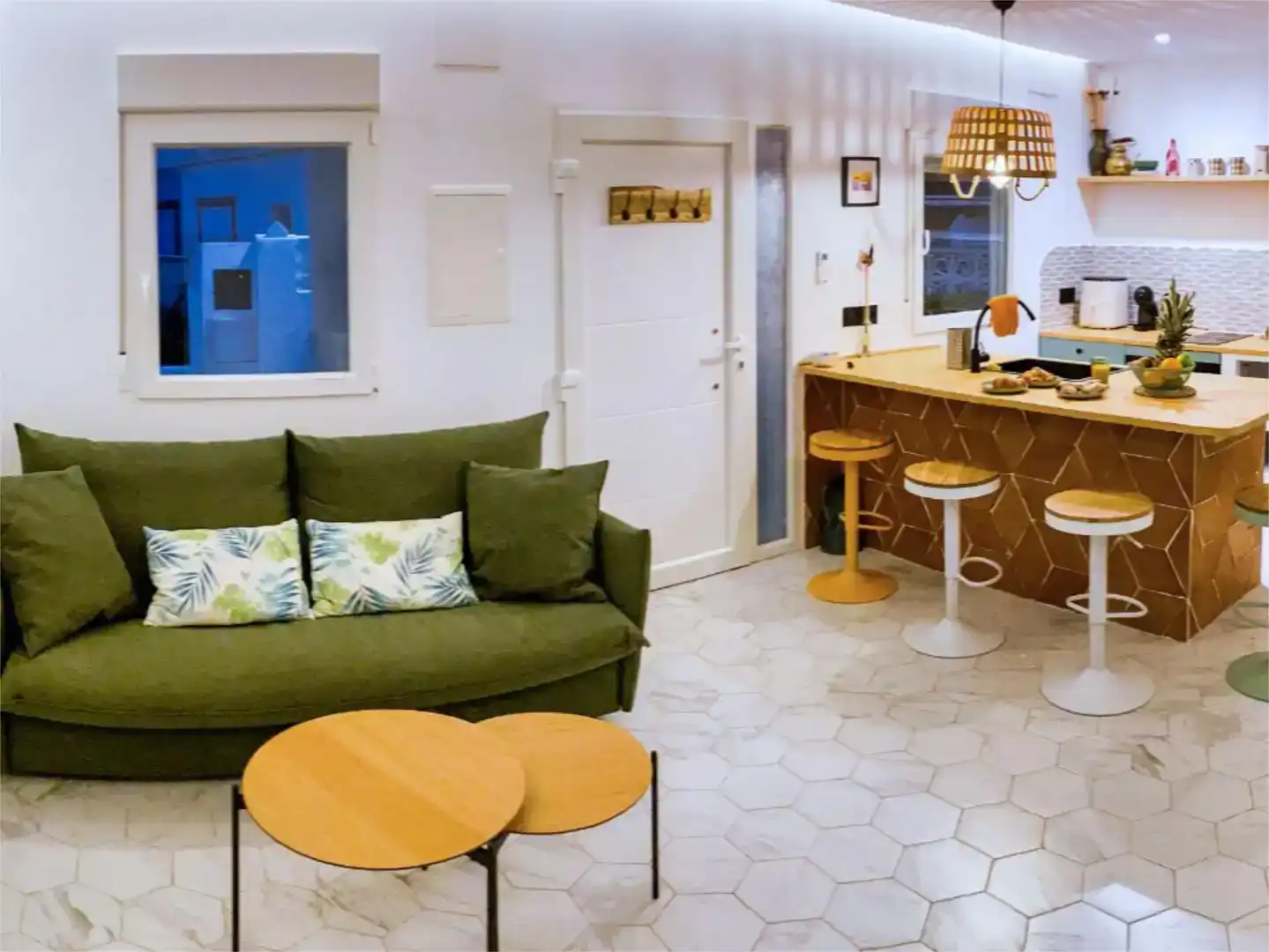 Living room of Flat for sale in Oliva  with Air Conditioner, Private garden and Storage room