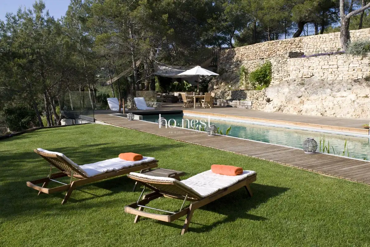 Terrassa de Casa o xalet en venda en Pontons amb Calefacció, Jardí privat i Piscina
