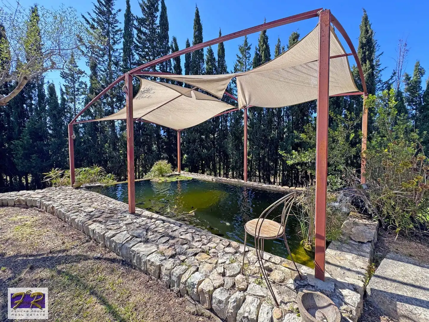 Piscina de Finca rústica en venta en Búger con Aire acondicionado, Terraza y Trastero