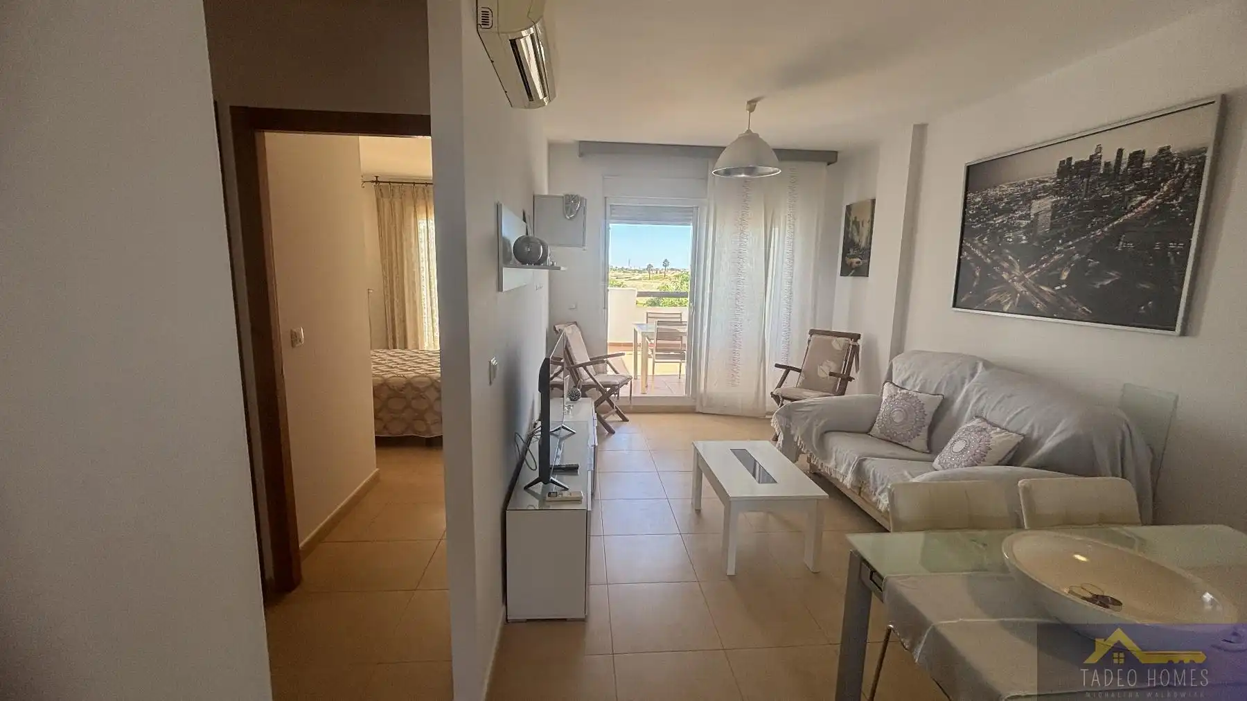 Wohnzimmer von Wohnungen zum Verkauf in Torre-Pacheco mit Klimaanlage, Heizung und Terrasse