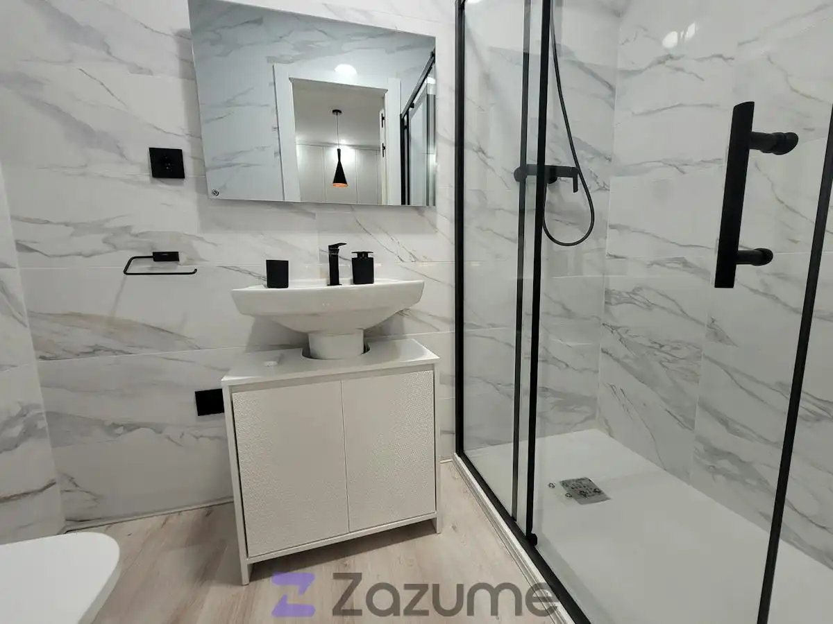 Bany de Apartament de lloguer en Cuéllar, Segovia